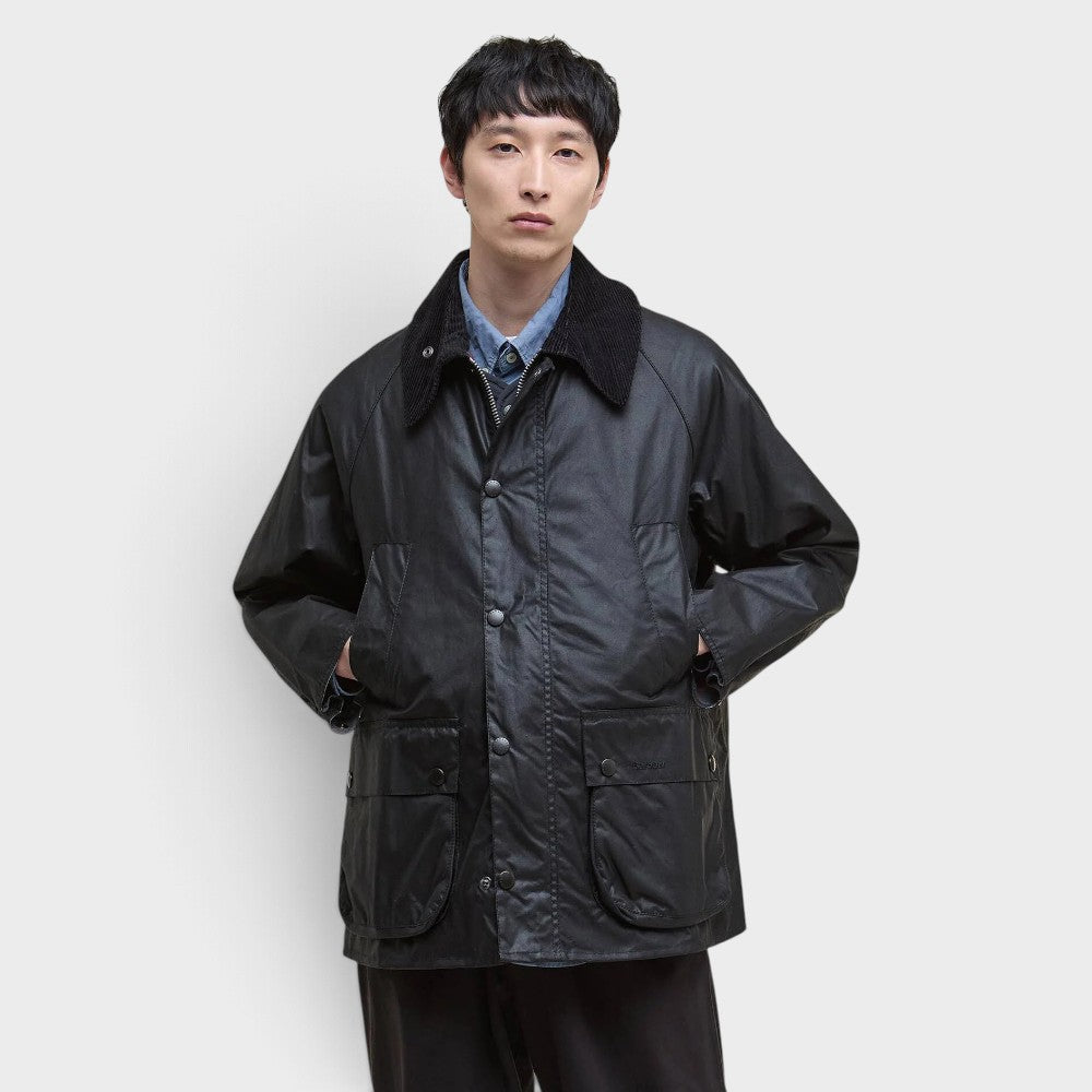 Barbour Os Bedale Wax Jacket Black Mwx1679bk91