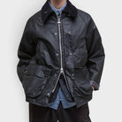 Barbour Os Bedale Wax Jacket Black Mwx1679bk91