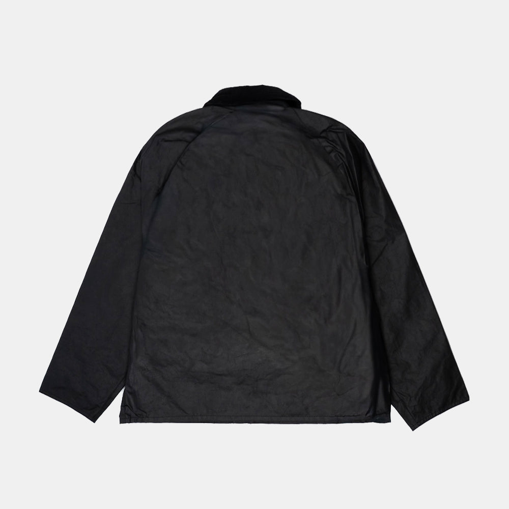 Barbour Os Transport Wax Jacket Black Mwx1678bk91