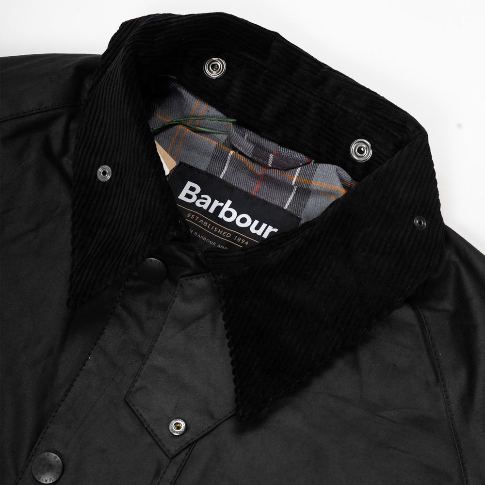 Barbour Os Transport Wax Jacket Black Mwx1678bk91