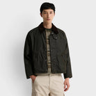 Barbour Os Transport Wax Jacket Olive Mwx1678ol51