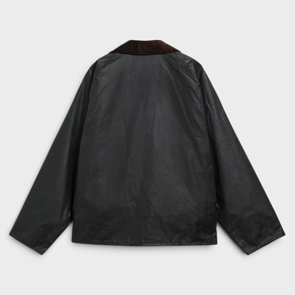 Barbour Os Transport Wax Jacket Sage Mwx1678sg91