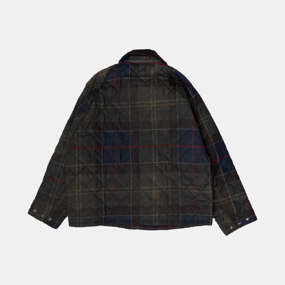 Barbour Tartan Transport Quilted Jack Classic Tartan Mqu1869