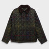 Barbour Tartan Transport Quilted Jacket Classic Tartan MQU1869TN14