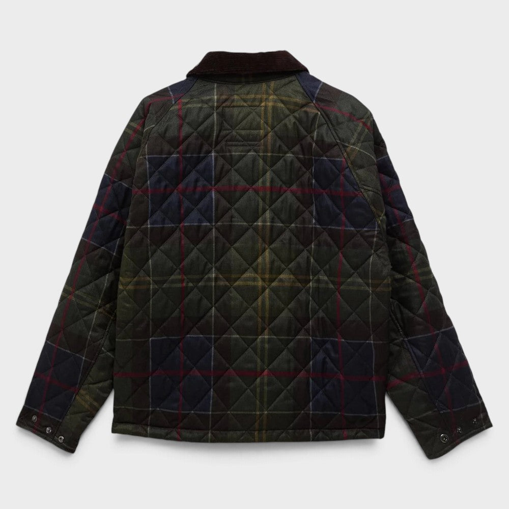 Barbour Tartan Transport Quilted Jack Classic Tartan Mqu1869tn14