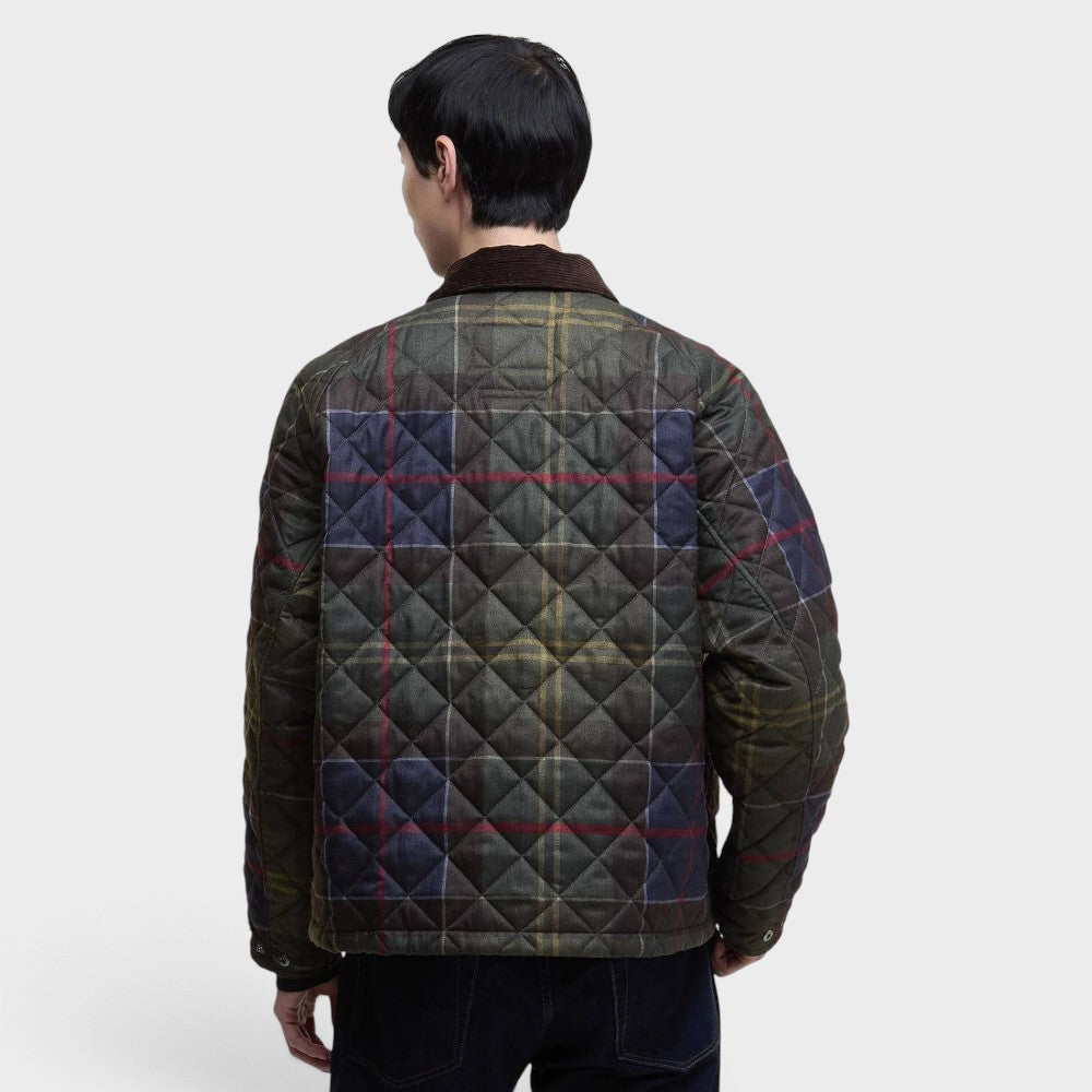 Barbour Tartan Transport Quilted Jack Classic Tartan Mqu1869tn14