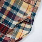 Beams+ B.d. Pullover Classic Fit Ss Beige Madras 38010183139