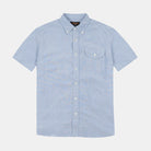 Beams+ B.d Short Sleeve Oxford Sax 38010032139