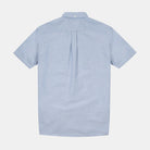 Beams+ B.d Short Sleeve Oxford Sax 38010032139