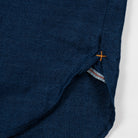 Beams+ Band Collar Indigo Chambray Indigo 38110442139