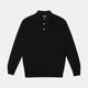 Beams+ Knit Polo 12g Black 38120005156