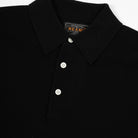 Beams+ Knit Polo 12g Black 38120005156