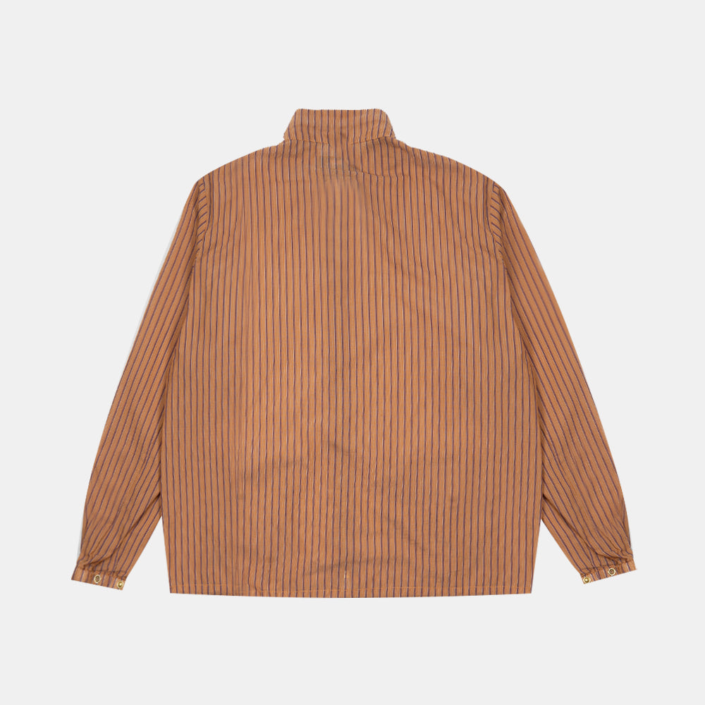 Beams+ Swing Jacket Bumpy Stripe Orange 38180638139