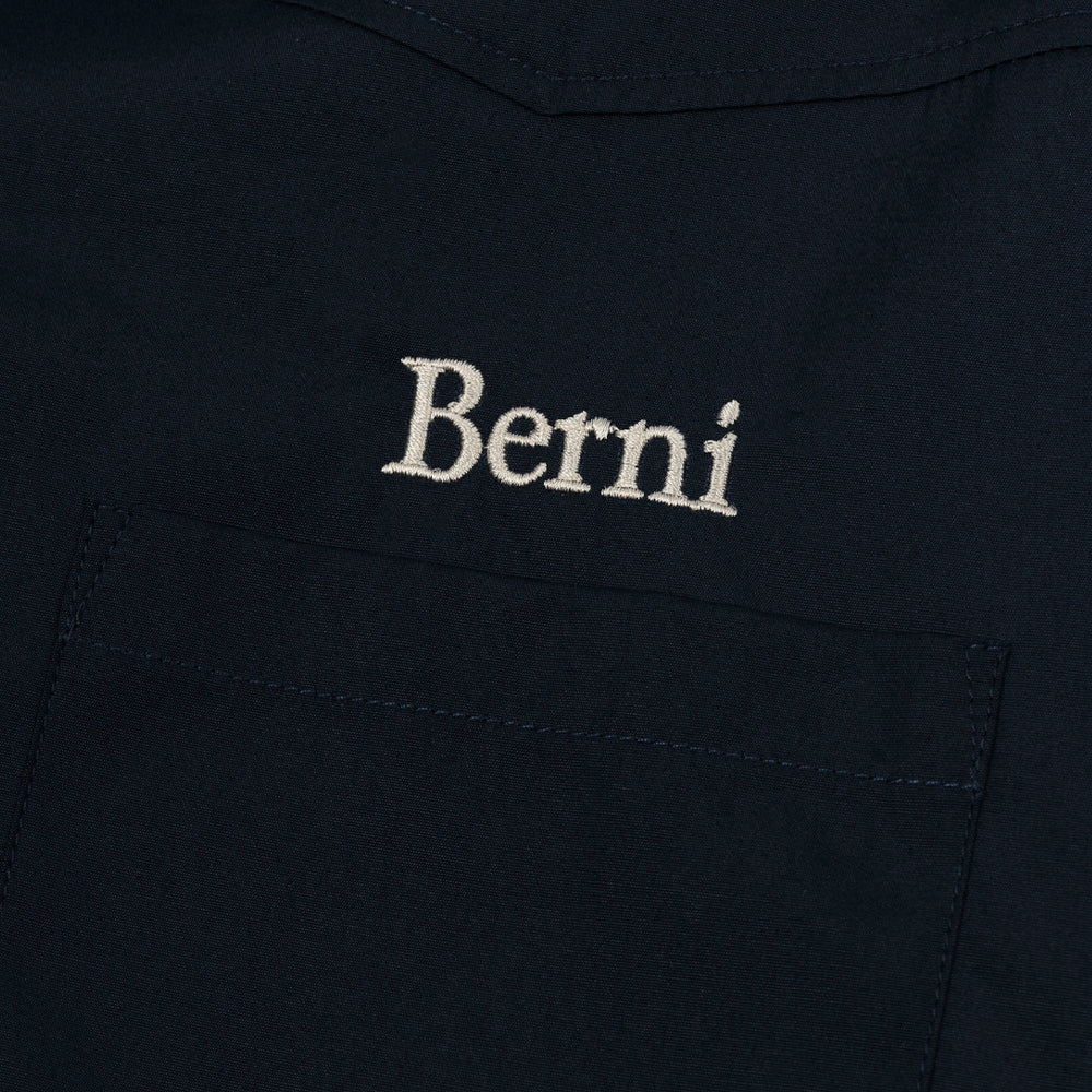 Berni Chemisette Game Night Shirt Navy Game Night Shirt-navy