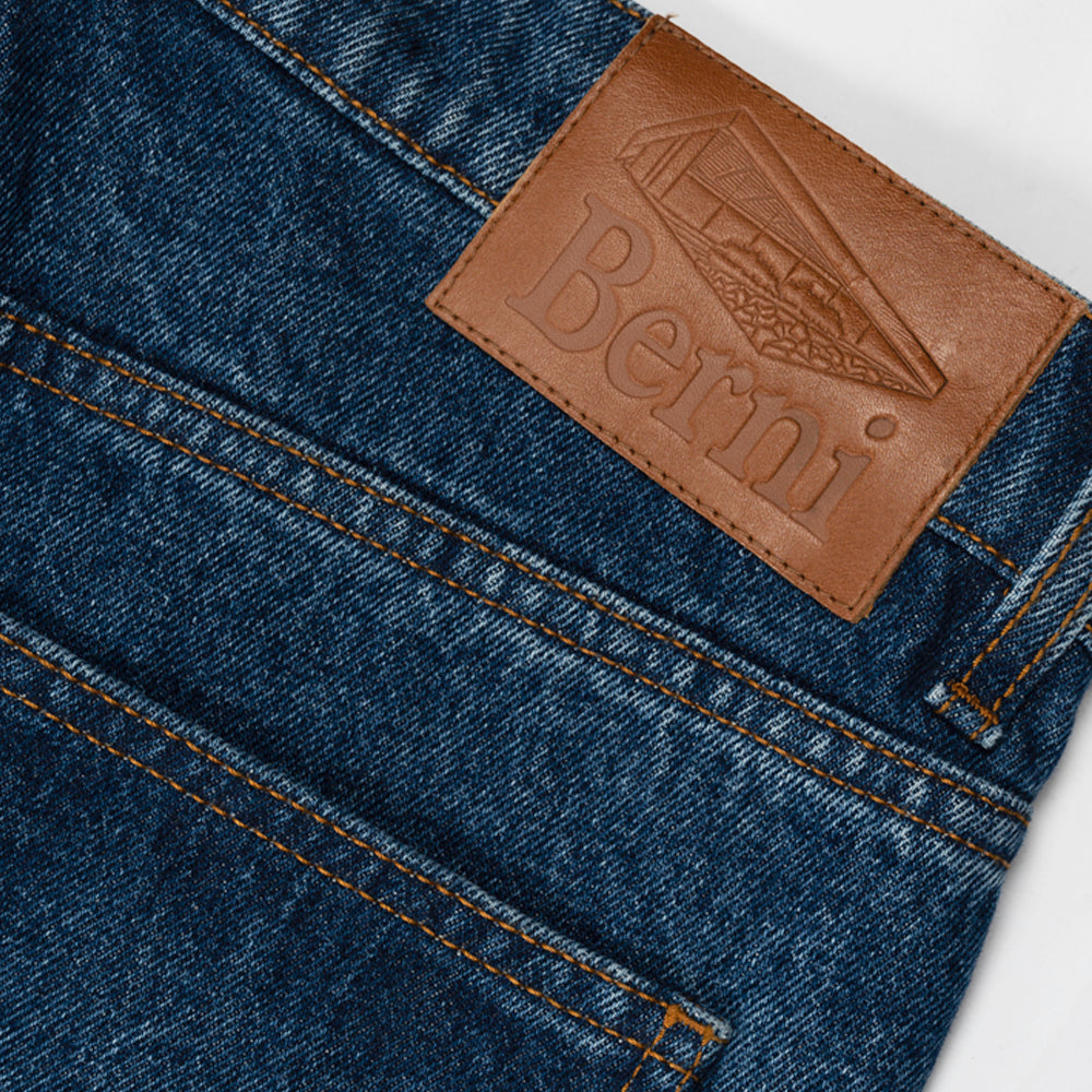 Berni Jean Retro Reign Denim Pants Blue Retro Reign Denim Pants-blue