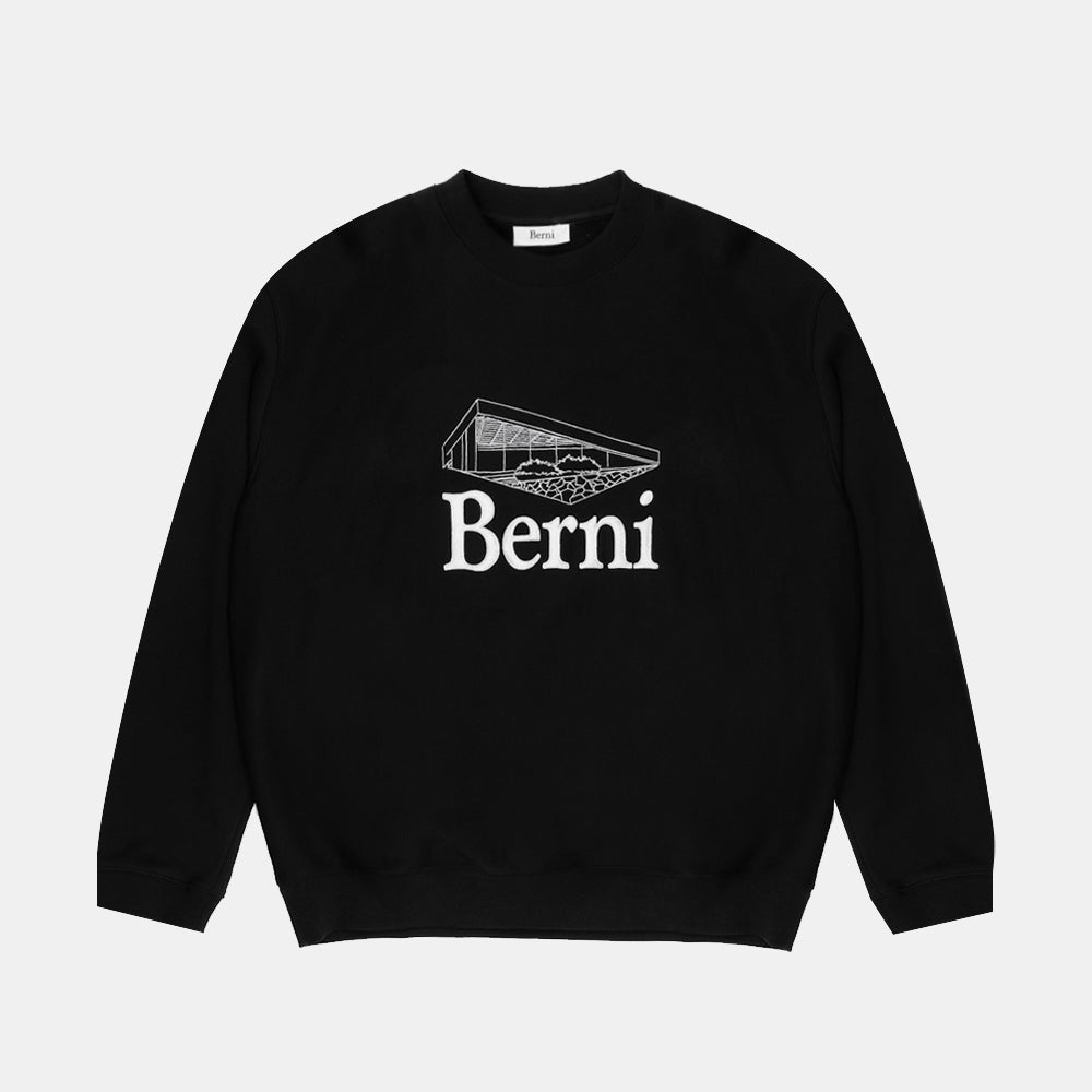 Berni Sweat Landmark Sweater Black Landmark Sweater-bla