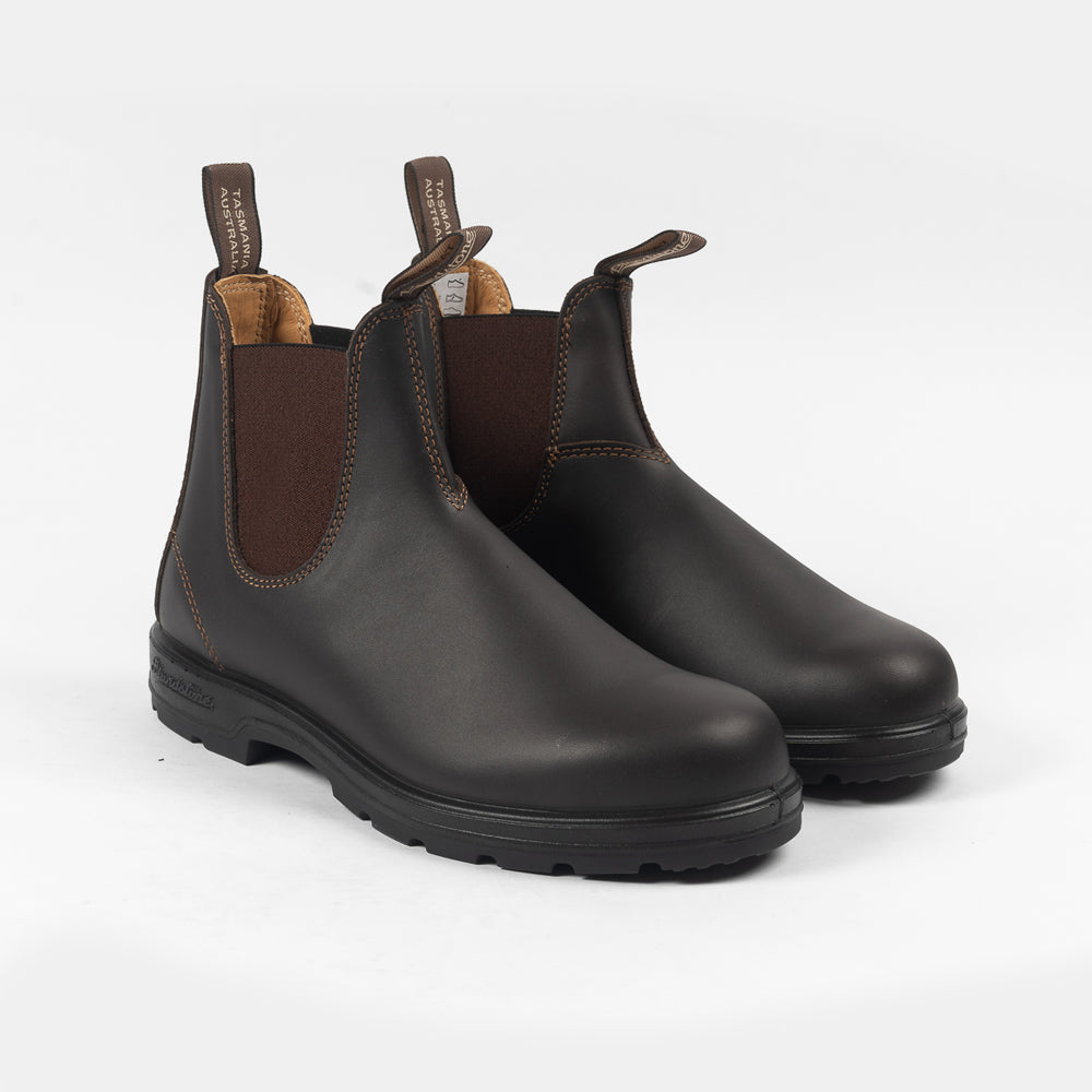 Blundstone Elastic Sided Boot Lined Walnut 550