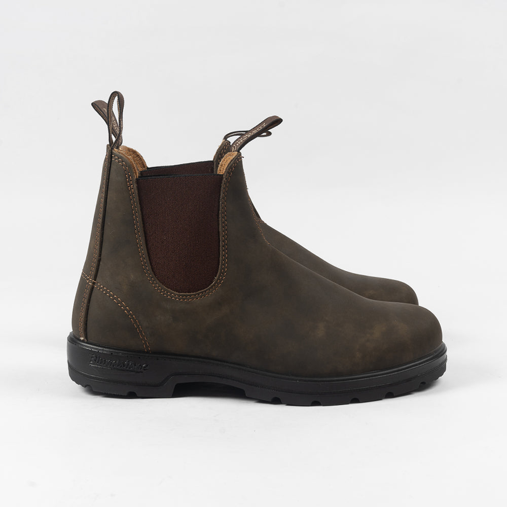 Blundstone Elastic Sided Boot Rustic Brown 585