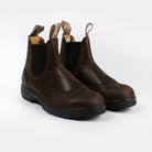 Blundstone Elastic Sided Boot Rustic Brown Brogue 2444