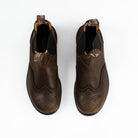 Blundstone Elastic Sided Boot Rustic Brown Brogue 2444