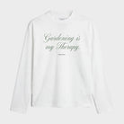 Bram's Fruit Distressed Quote Ls Tshirt White Fw26-2090-white
