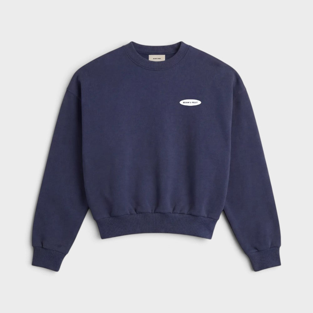Bram's Fruit Fck Off Im Gardening Crewneck Navy 1243-navy
