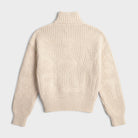 Bram's Fruit Fisherman Quarter Zip Knit Beige 2035-beige