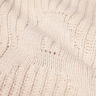 Bram's Fruit Fisherman Quarter Zip Knit Beige 2035-beige