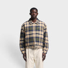 Bram's Fruit Gardener Flanel Jacket Green Fw26-2010-green