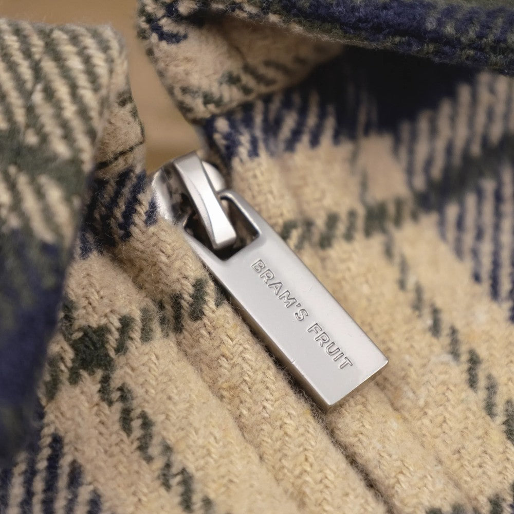 Bram's Fruit Gardener Flanel Jacket Green Fw26-2010-green