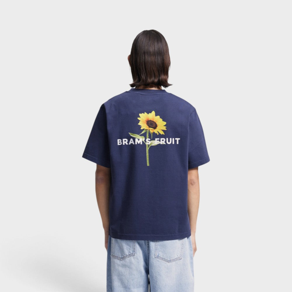 Bram's Fruit Sunflower Tshirt Midnight Blue 2118-blue