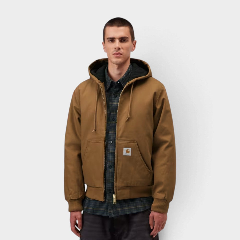 Carhartt Wip Active Jacket Hamilton Brown Rigid I023083-hz-01