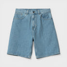 Carhartt Wip Brandon Short Blue Stone Bleached I037161-01-12