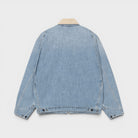 Carhartt Wip Og Detroit Jacket Blue Dusty H Brown Burst Washed I036593-2xn-ur