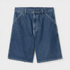 Carhartt Wip Simple Short Blue Stone Washed I033333-01-06