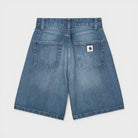 Carhartt Wip W Alta Short Blue Dark Used Wash I033345-01-4l