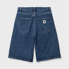 Carhartt Wip W Brandon Short Blue Stone Washed I037021-01-06