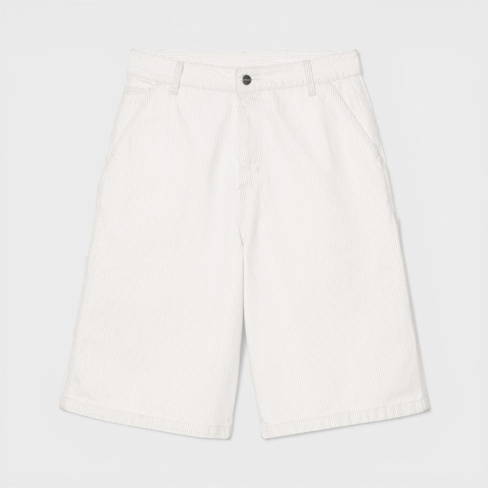 Carhartt Wip W Mercer Single Knee Short Mercer Stripe Graphite Bleached I036532-3ok-35