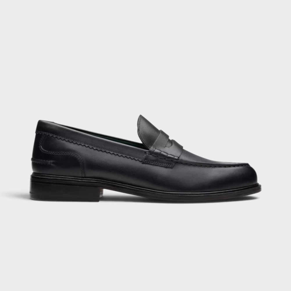 Clarks Craft James Lo Loafer Black Leather 26178569