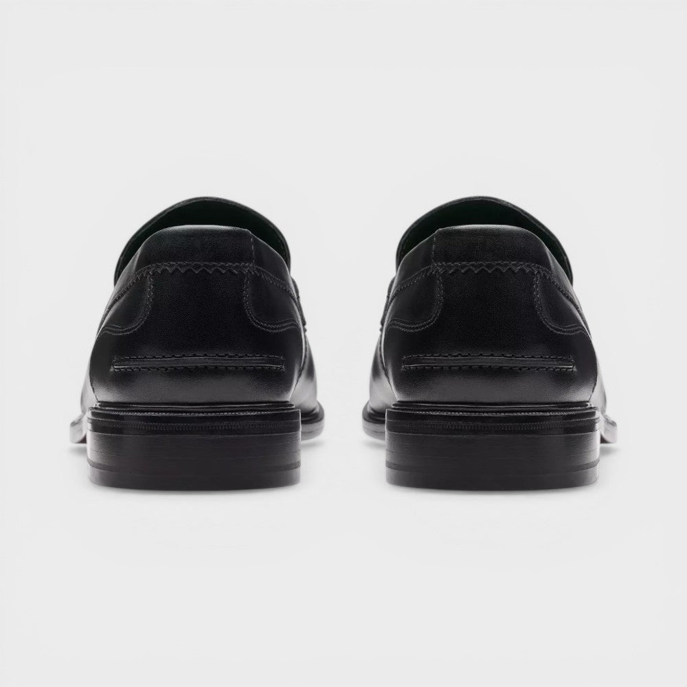 Clarks Craftjames Lo Black Leather 26178569