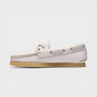 Clarks Godney Boat W White Grain 26186475