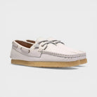 Clarks Godney Boat W White Grain 26186475