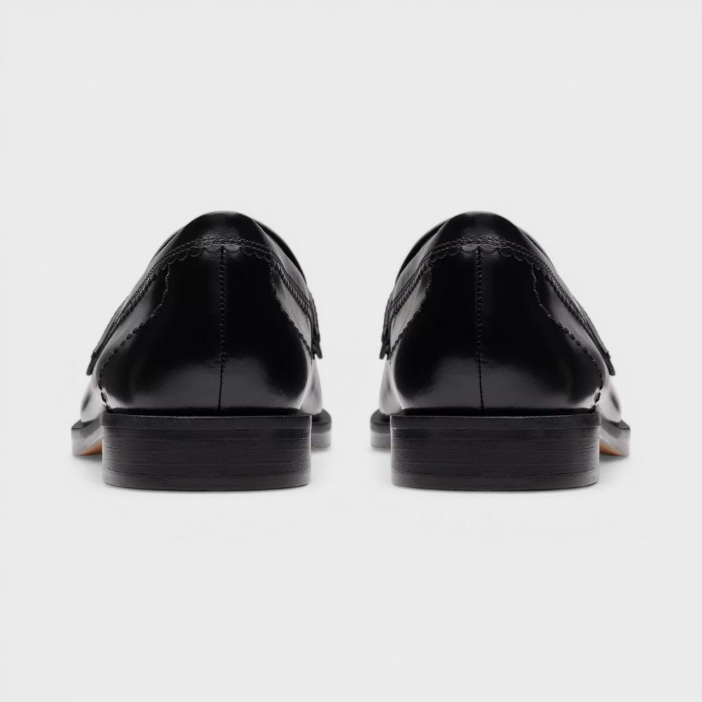 Clarks Straven Edge W Black Leather 26181277