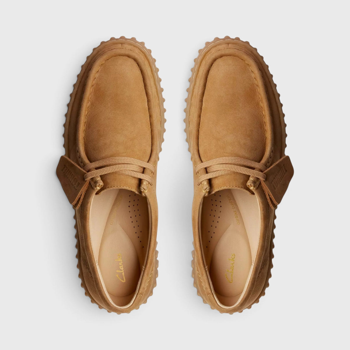 Clarks Torhill Bee W Light Tan Nubuck 26172084