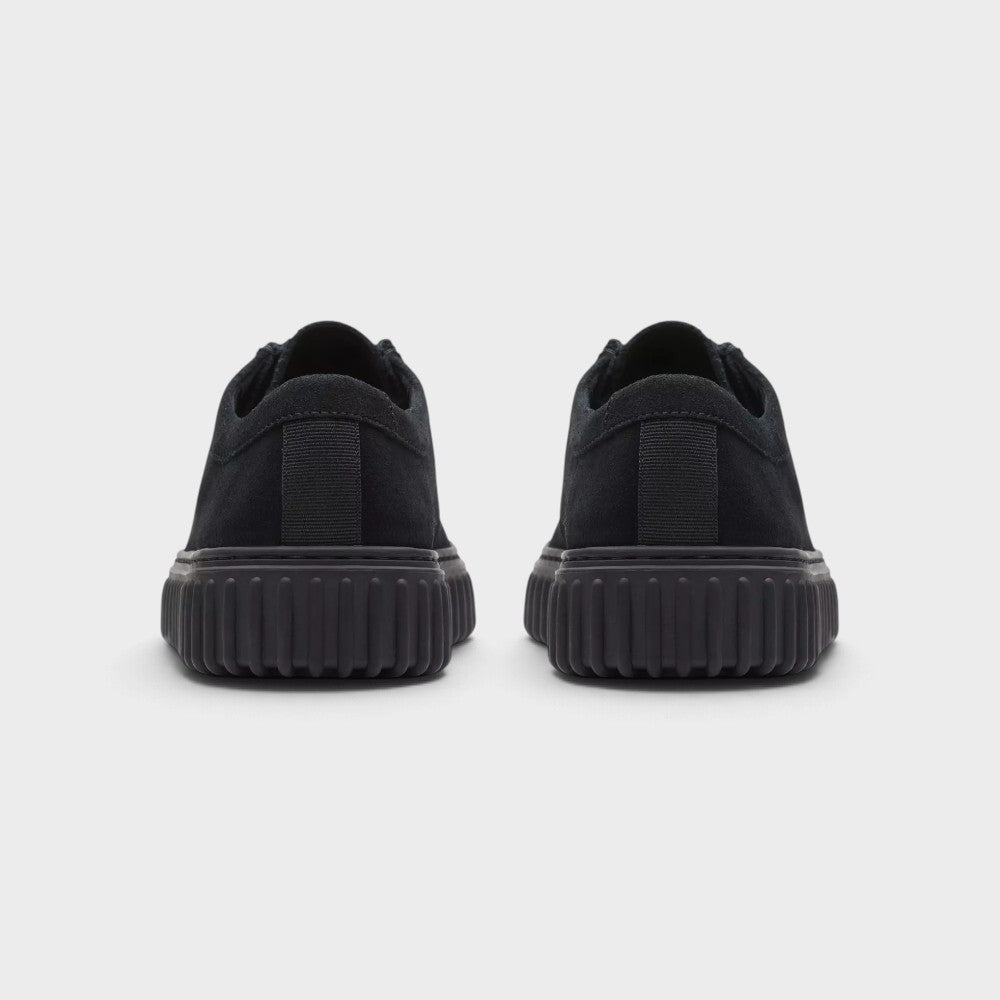 Clarks Torhill Lo Black Suede 26172019