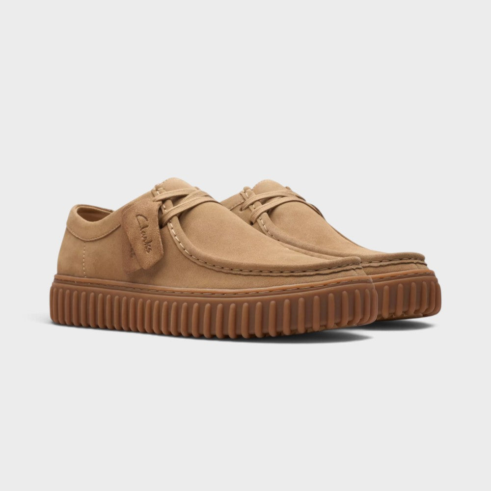 Clarks Torhill Lo Dark Sand Suede 26173471