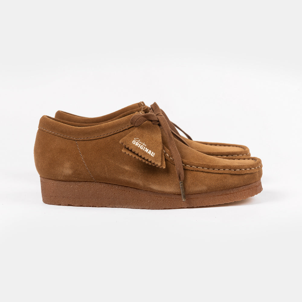 Clarks Wallabee Cola Suede Shoes 26168668 Welcome