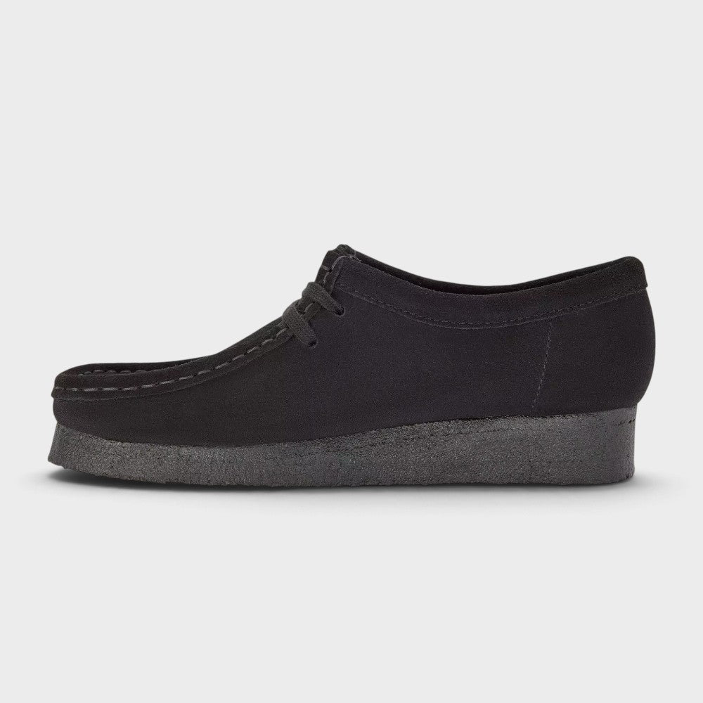 Clarks Wallabee Black Suede 26188315