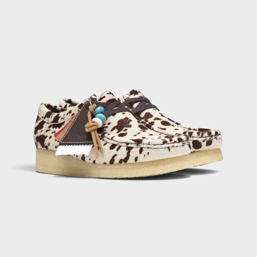 Clarks Wallabee Brow Cow Print 26328442