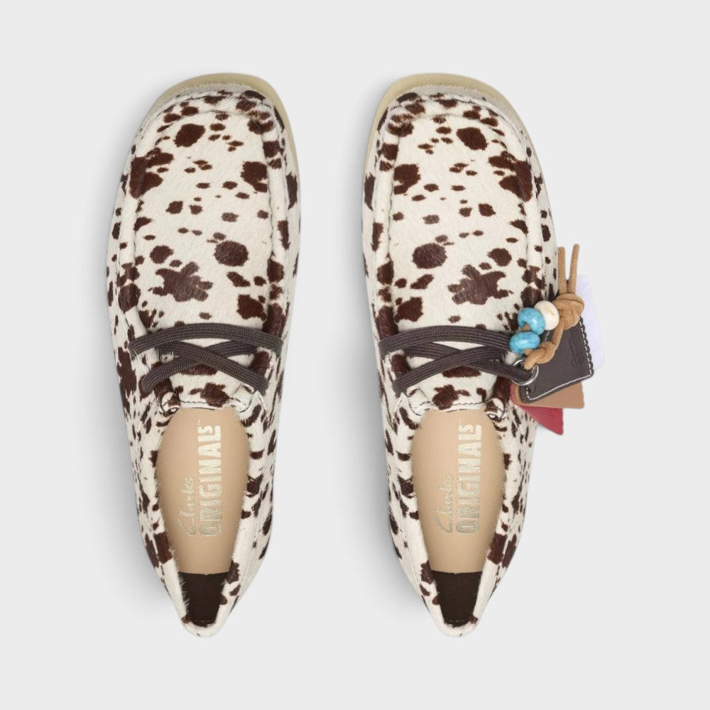 Clarks Wallabee Brow Cow Print 26328442